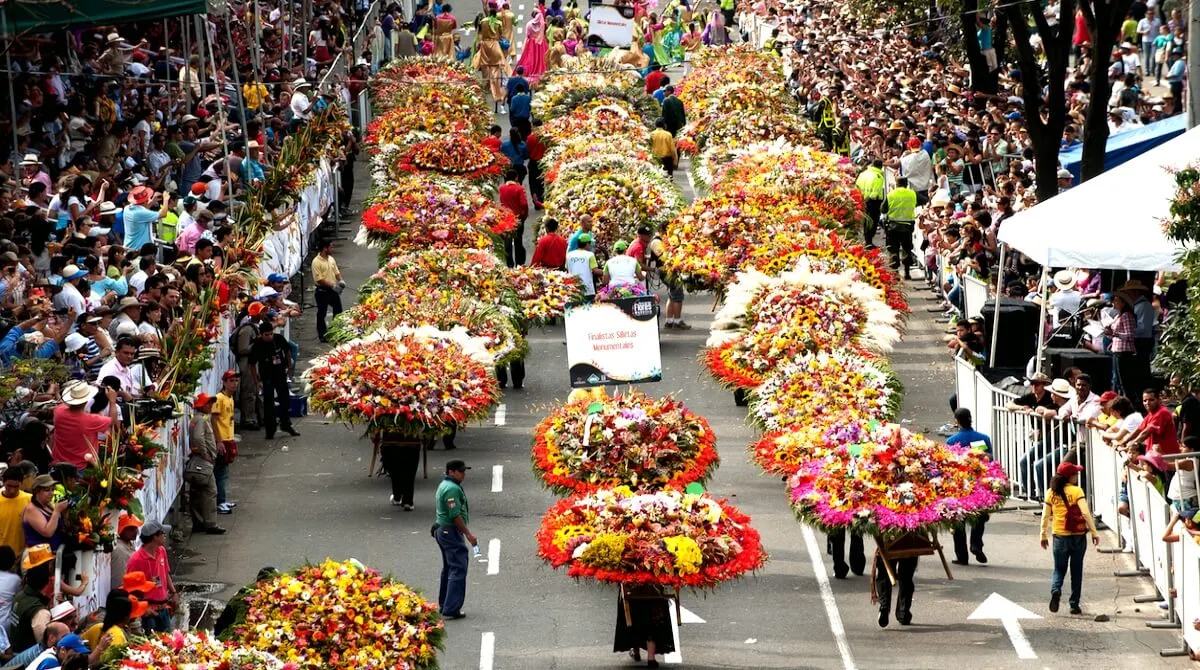Medellin Flower Festival and Cartagena Discovery