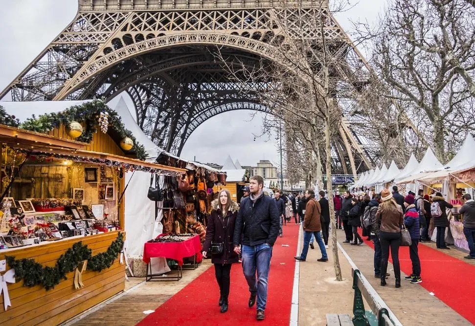 Festive Paris and London