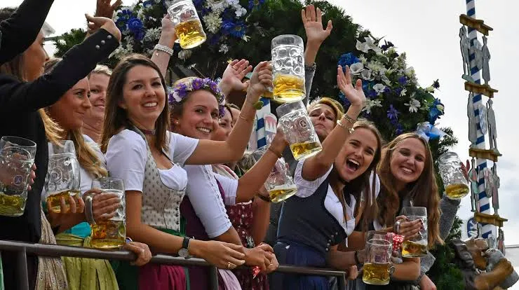 Munich Bavarian Oktoberfest Celebration