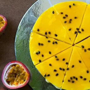 passionfruit cheesecake
