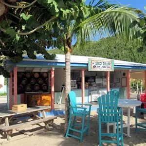 The Soggy Dollar Bar on White Bay Beach, Jost Van Dyke, British Virgin Islands
