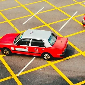 taxis in Hong Kong