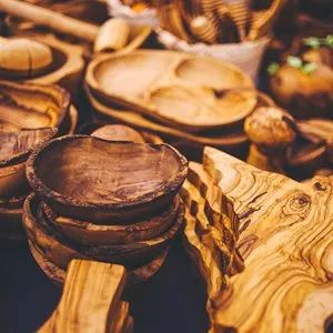 wood souvenir bowls
