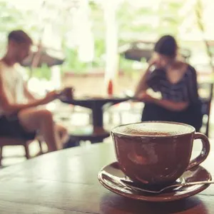 retro cafe table
