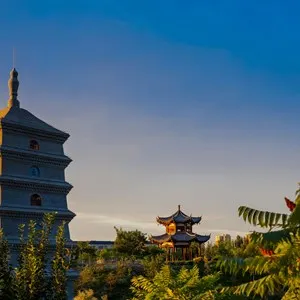 Daciensi Temple Complex and Giant Wild Goose Pagoda
