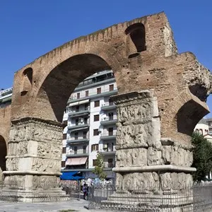 The Arch of Galerius, known as Kamara, Thessaloniki, Greece
