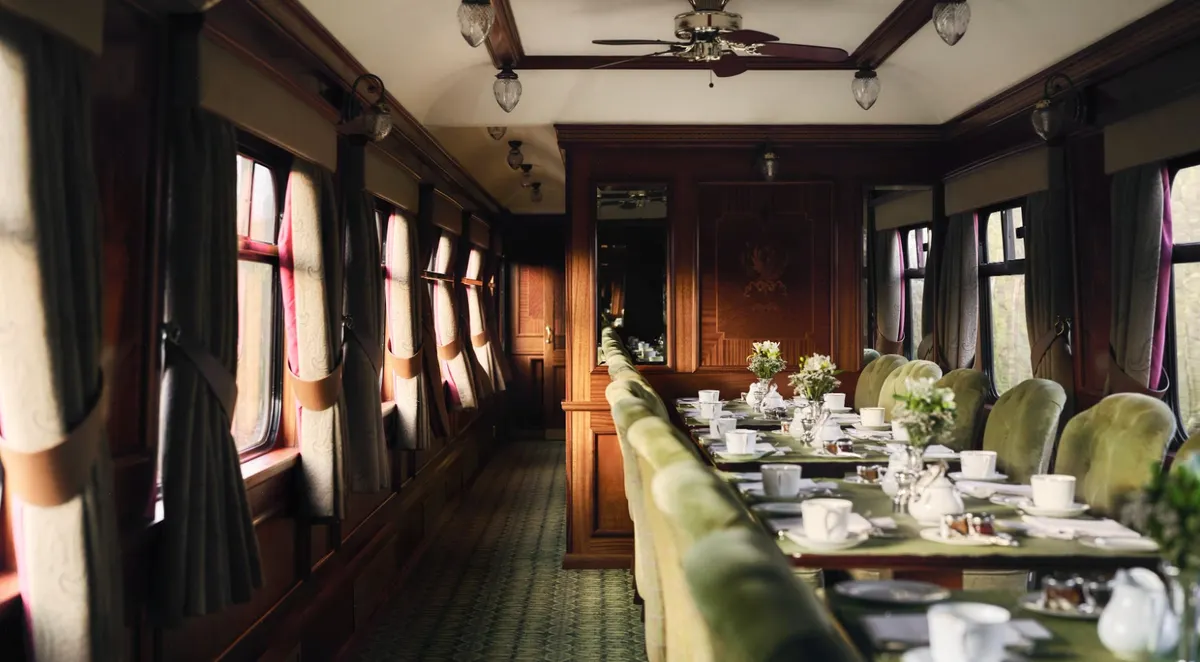 Great Rail Journey: Grand Western Scenic Wonders, Westbound on Royal Scotsman