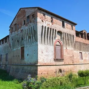 Castle of Roccabianca. Emilia-Romagna. Italy.