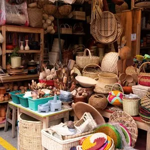 Market in the city of Bogota, Colombia