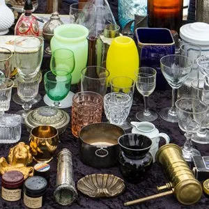 Flea Market at Ohatsu Tenjin Shrine