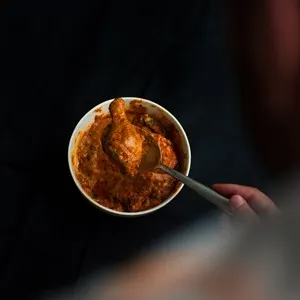 chicken with curry sauce