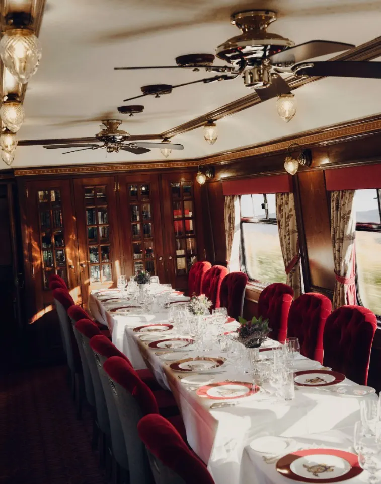 Great Rail Journey: Grand Western Scenic Wonders, Westbound on Royal Scotsman