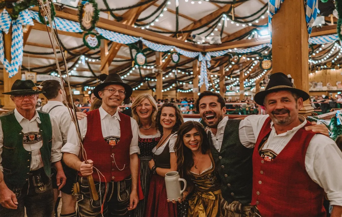 Munich Bavarian Oktoberfest Celebration