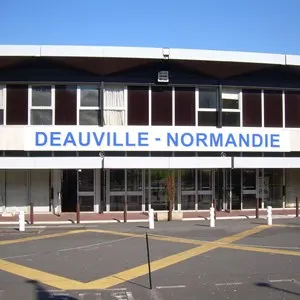 terminal of the Deauville Normandie Airport