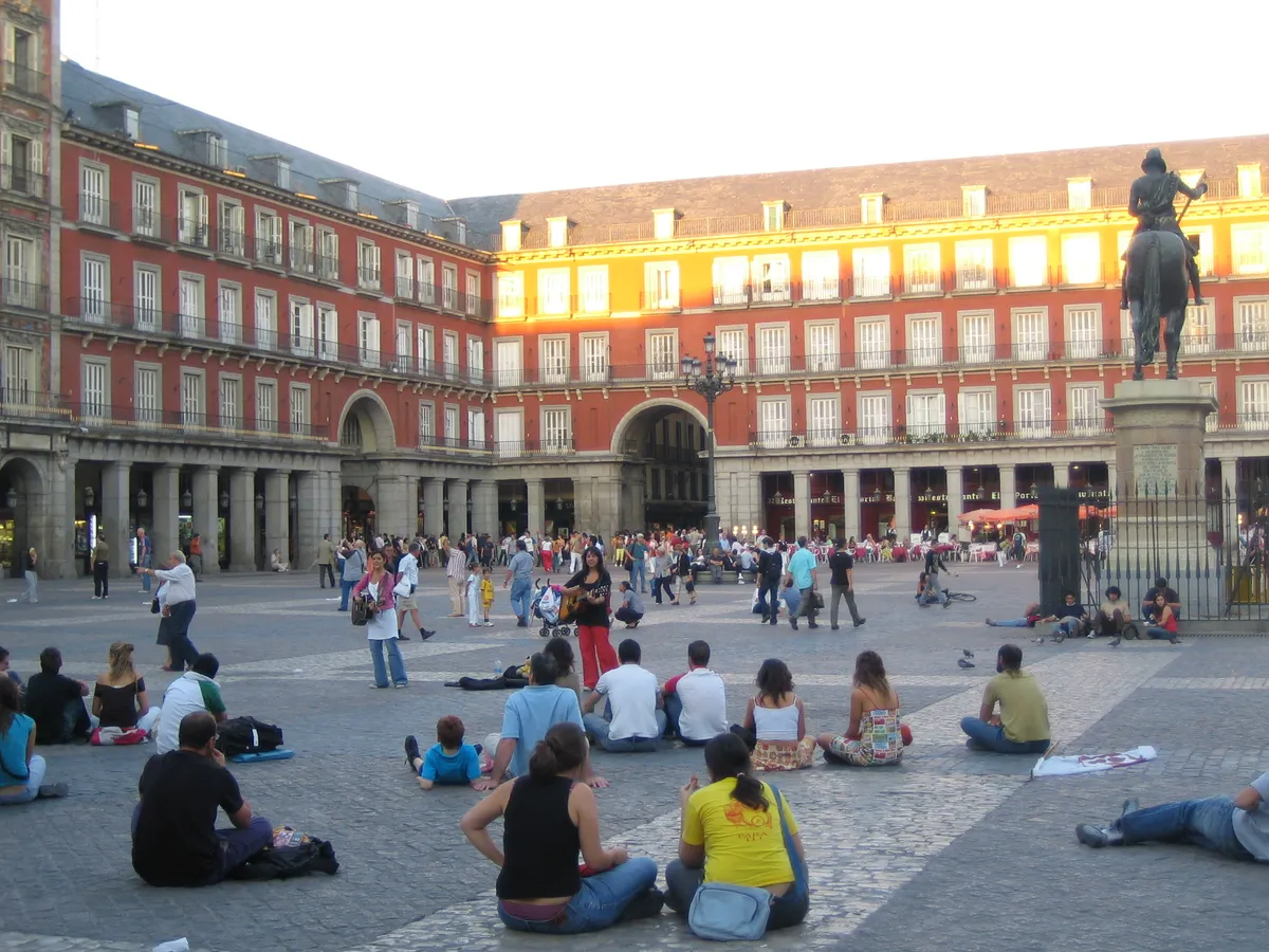 Spanish Capitals Madrid Seville Barcelona
