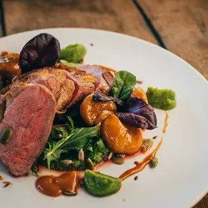 duck breast dish