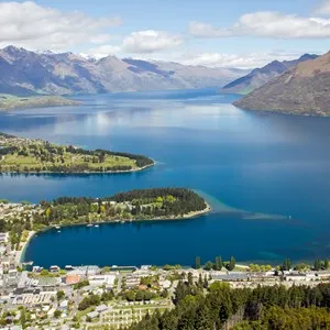 New Zealand, Queenstown, Lake Wakatipu