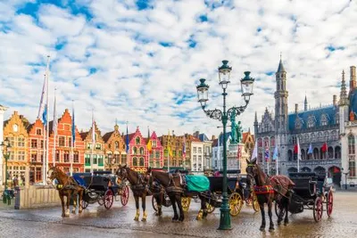 Amsterdam Bruges and Paris by Rail Image