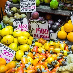 Fruits and vegetables.Farmer's Market. San Jose, Costa Rica