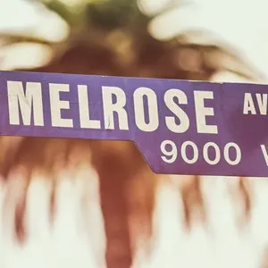 Hollywood Boulevard & Melrose Avenue