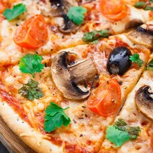 Vegetarian pizza