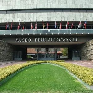 entrance to the National Museum of Automobile