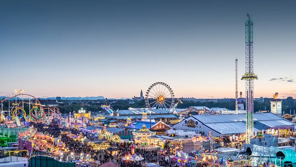 Munich Bavarian Oktoberfest Celebration
