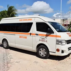 coletivo, mini shared van, Riviera Maya, Mexico