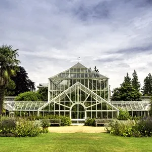Botanic garden in Cambridge, England
