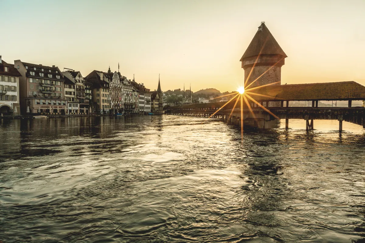 Switzerland's Winter Peaks Train Journey