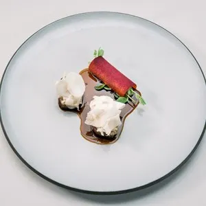 delicate gourmand dish