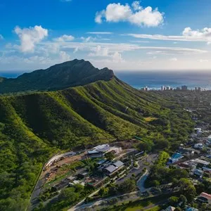 Diamond Head in Honolulu, Hawaii