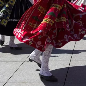 Traditional Portuguese dancers