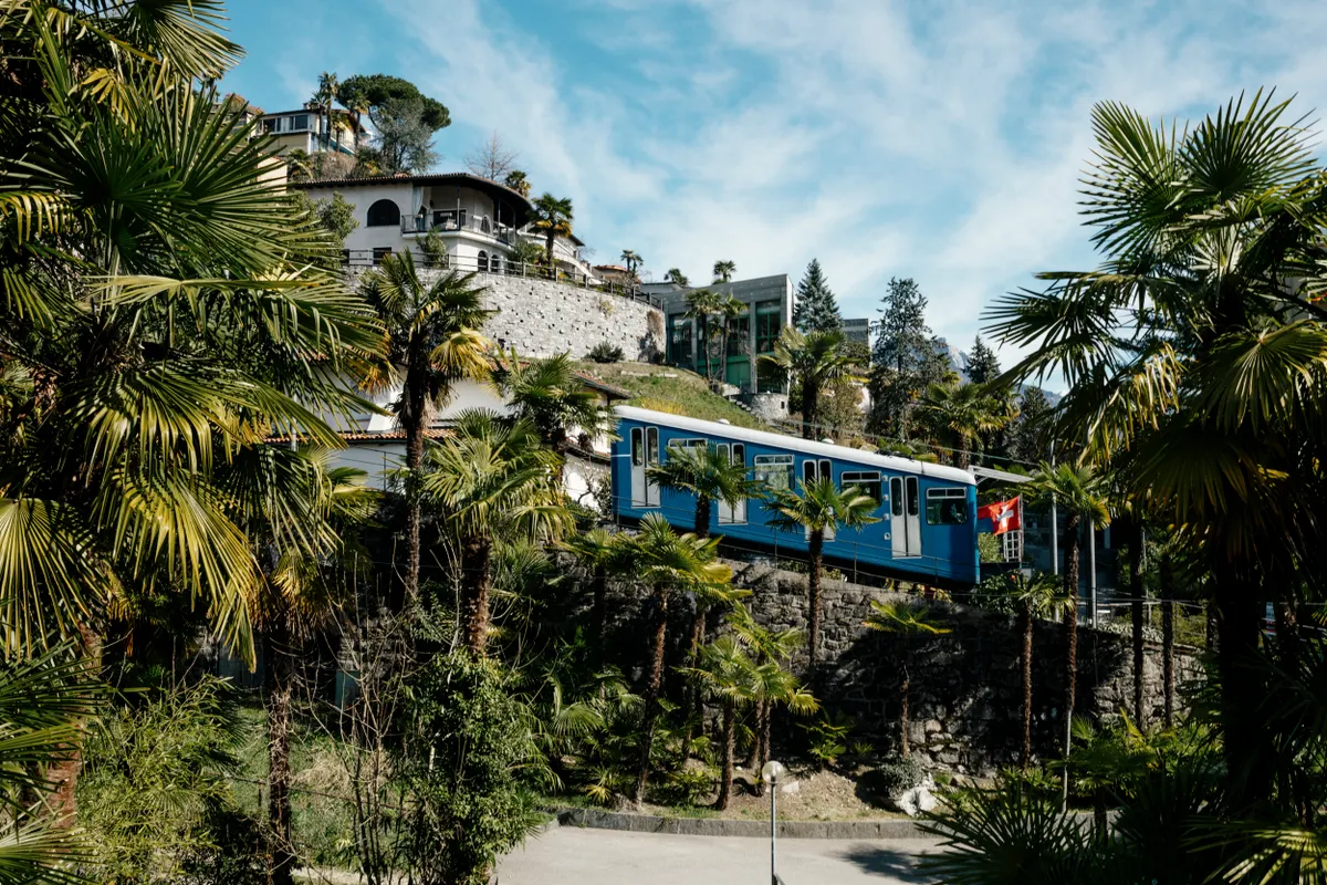 Switzerland's Winter Peaks Train Journey