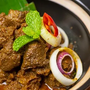 Delicious Beef Rendang an Indonesian Cuisine