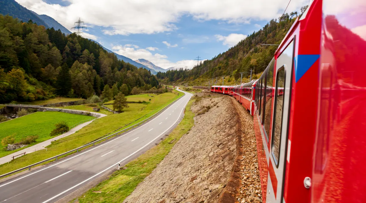 Switzerland Glacier Express Ski Adventure