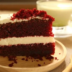 red velvet and milktea