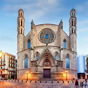Santa Maria del Mar church in Barcelona