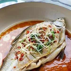 Steamed fish