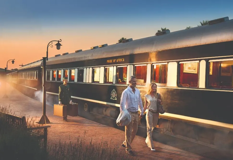 Honeymoon Rail Journey from Victoria Falls to Pretoria on Rovos Rail