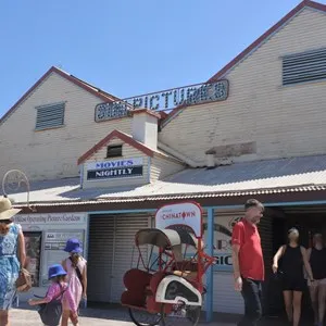 Visitors at Sun Pictures Cinema, world's longest-running outdoor cinema