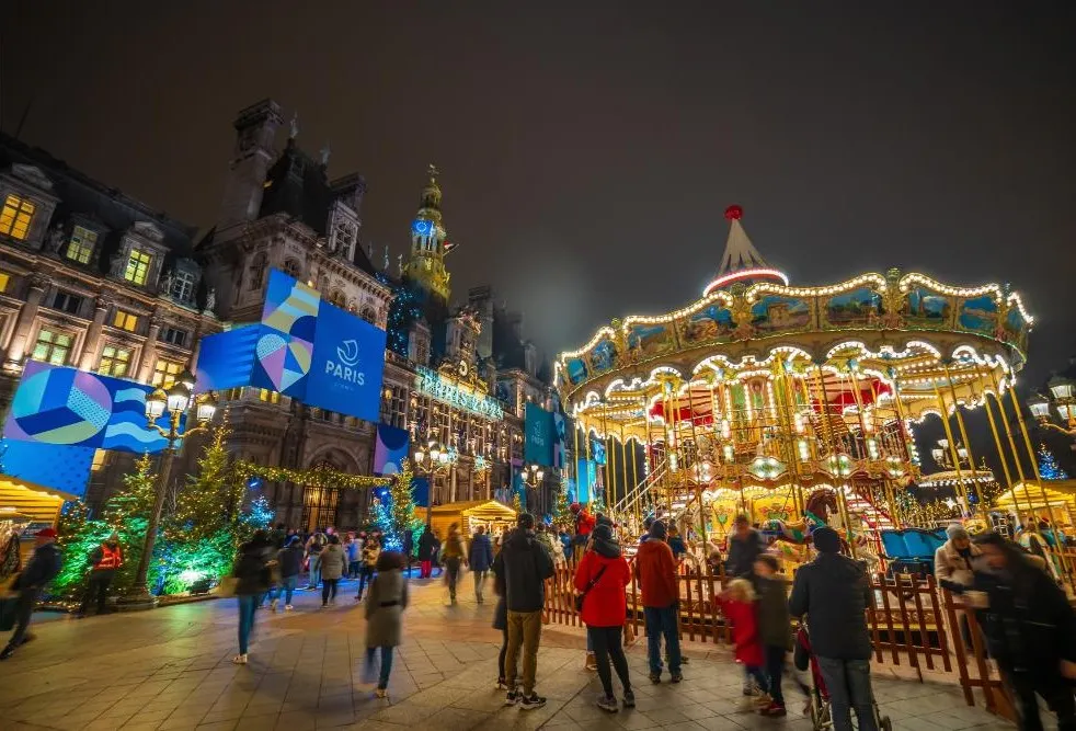 Festive Paris and London