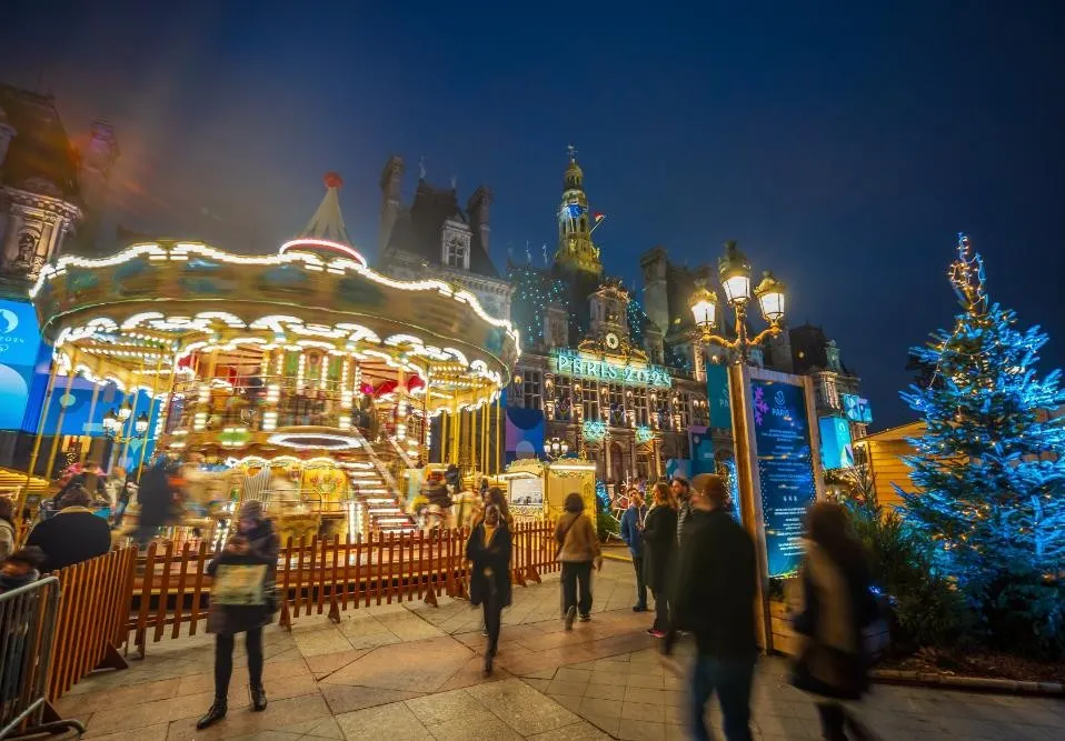Festive Paris and London