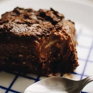 Raw chocolate brownie