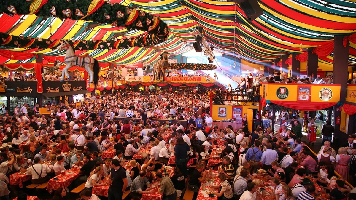 Munich Bavarian Oktoberfest Celebration