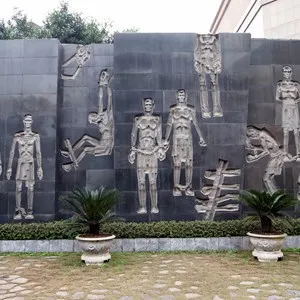 Relief of Vietnamese War at Hoa Lo Prison- Hanoi, Vietnam