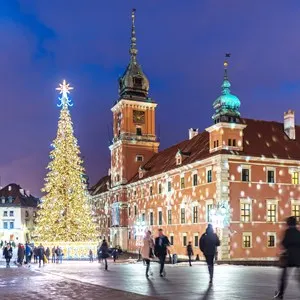 Holiday Illumination in Winter