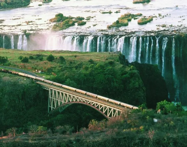Honeymoon Rail Journey from Victoria Falls to Pretoria on Rovos Rail
