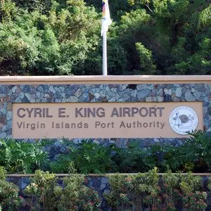 Cyril E. King Airport sign