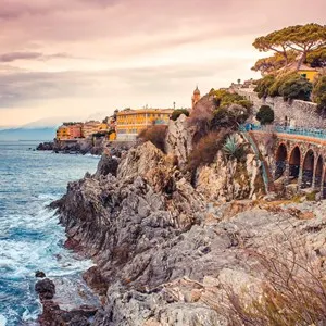 Anita Garibaldi Promenade in Nervi